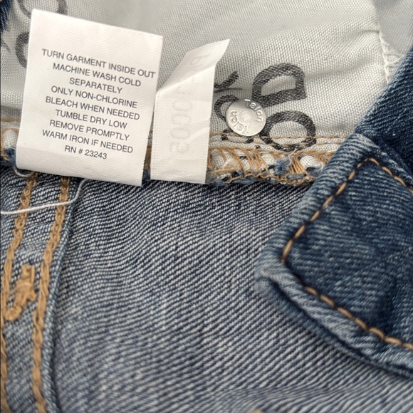 Denim Bermuda Shorts - Picture 5 of 6